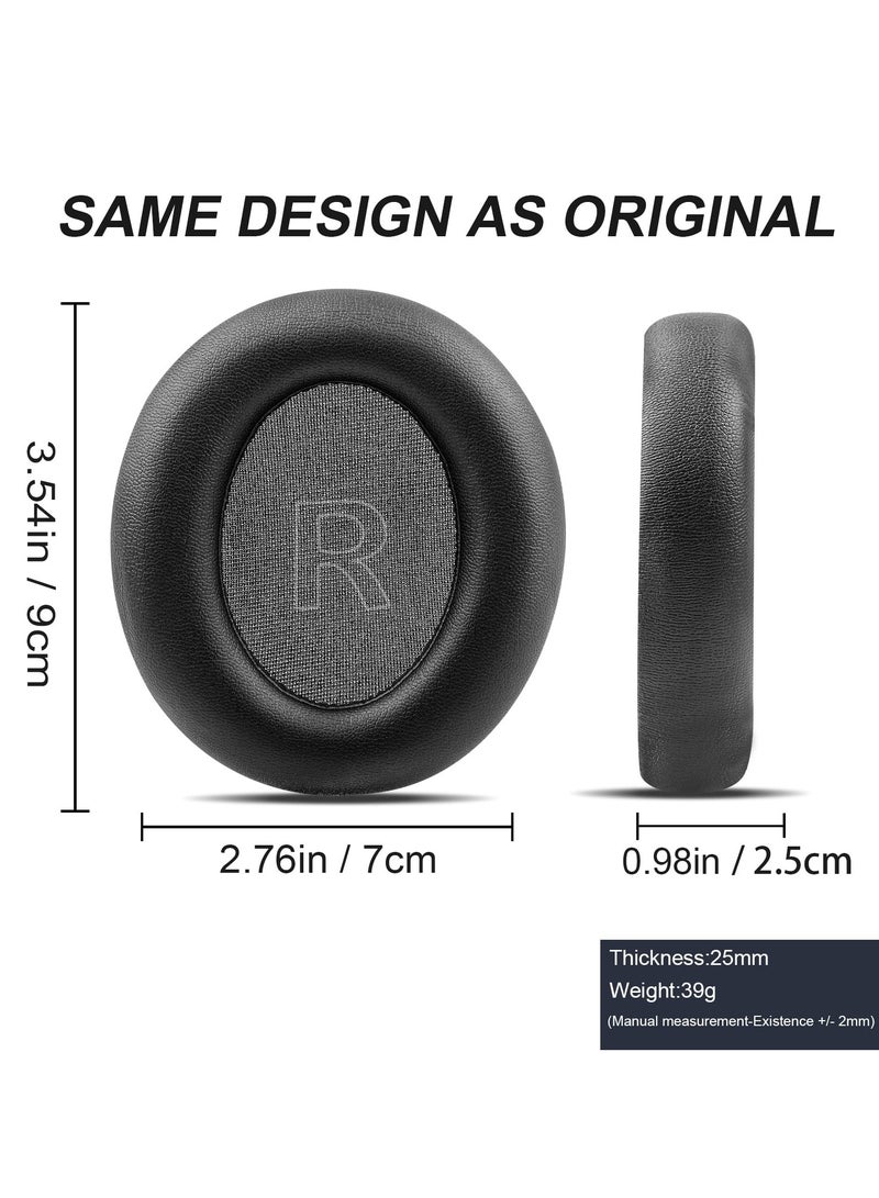 Replacement Earpads Cushions for Anker Soundcore Headphones Q30 and Anker Q35, Life Q30 Earpads Headset Ear Cushions with Protein Leather Skin and Memory Foam  - Image 3