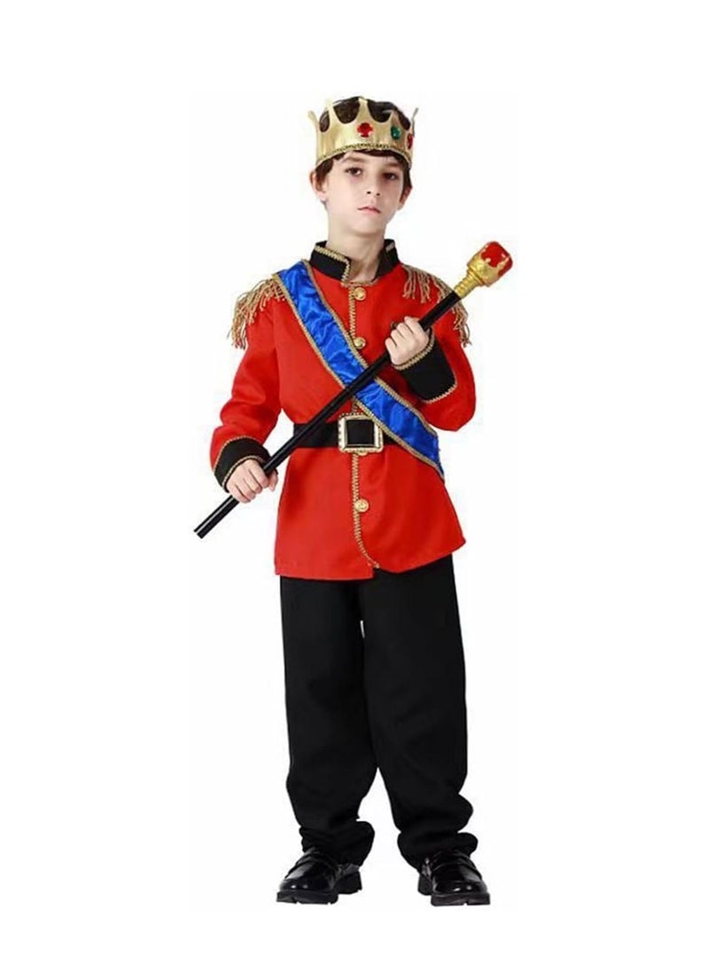 Home Smart Home Smart European King Costume Dress for Boy's Prince Charming Costume for Party and Birthday Gift  - Image 1