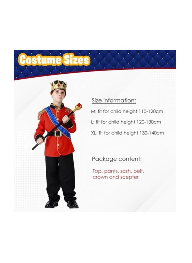 Home Smart Home Smart European King Costume Dress for Boy's Prince Charming Costume for Party and Birthday Gift  - Image 2
