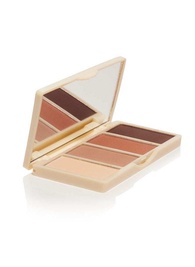 BellaPierre Natural Matte Eyeshadow Makeup Palette ; Highly Pigmented Long Lasting And Blendable ; 4 Matte Shades ; Hypoallergenic And Paraben Free ; Cruelty Free  - Image 3