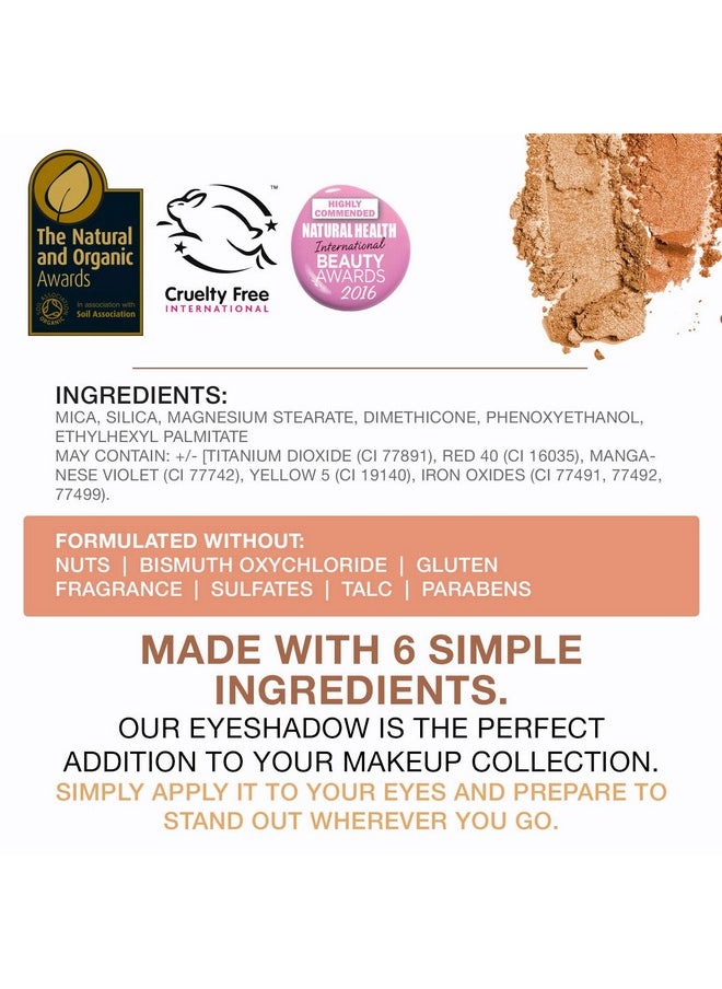 BellaPierre Natural Matte Eyeshadow Makeup Palette ; Highly Pigmented Long Lasting And Blendable ; 4 Matte Shades ; Hypoallergenic And Paraben Free ; Cruelty Free  - Image 5