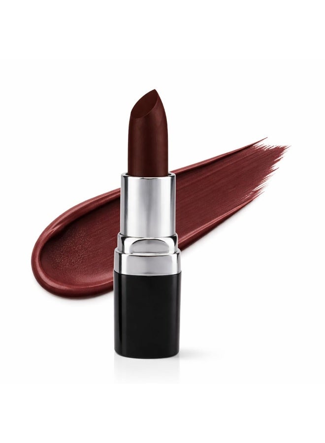 Barva Natural & Moisturising Lipstick 4.3g (Wine Red 616) | With Pure Ghee & Kokum Butter | Mineral Colour | Long Lasting Deep Red Lipstick - Image 1