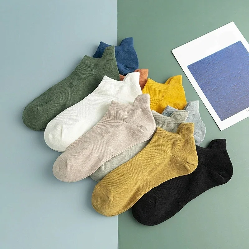 Zirve Çorap Bgk Unisex Sports Booties Colorful 10 Pcs