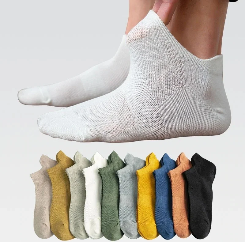 Zirve Çorap Bgk Unisex Sports Booties Colorful 10 Pcs