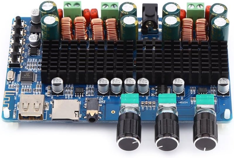 N/S/C nationwide deliver Power Amplifier Board, Digital 2.1 Channel Amplifier Board Bluetooth USB TF Input 50W+50W Stereo 100W Subwoofer Output Repeated use resistant selected material Assorted trendy color picks Ultra low price Trendy varied sizing alternatives Priority based order prep Certified local stock Global easy assemble picks Light & sturdy Elegant design Indoor outdoor use KSA approved quality Widely used design Popular practical build Growing sales Spec compliant trusted quality Match Saudi living habits First batch available Bestseller Daily universal pick Comfort grip Simple multi-color universal build Wide range usage design General standard crafted Stable domestic stock - Image 1