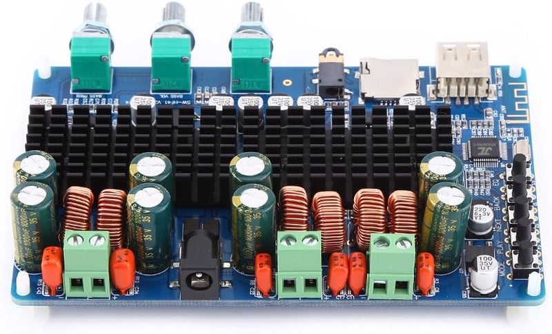 N/S/C nationwide deliver Power Amplifier Board, Digital 2.1 Channel Amplifier Board Bluetooth USB TF Input 50W+50W Stereo 100W Subwoofer Output Repeated use resistant selected material Assorted trendy color picks Ultra low price Trendy varied sizing alternatives Priority based order prep Certified local stock Global easy assemble picks Light & sturdy Elegant design Indoor outdoor use KSA approved quality Widely used design Popular practical build Growing sales Spec compliant trusted quality Match Saudi living habits First batch available Bestseller Daily universal pick Comfort grip Simple multi-color universal build Wide range usage design General standard crafted Stable domestic stock - Image 4