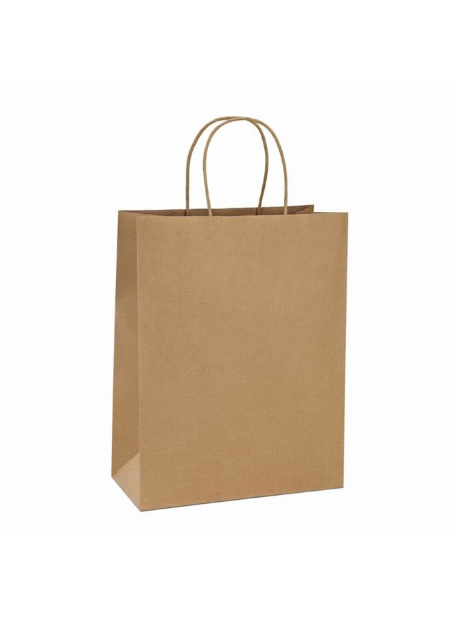 BagDream 10x5x13 Kraft Shopping Bags 100Pcs Brown Paper Bags Paper Gift Bags, Merchandise Bags, Retail Bags, Party Bags, 100% Recycled Paper Bags with Handles Bulk - Image 1