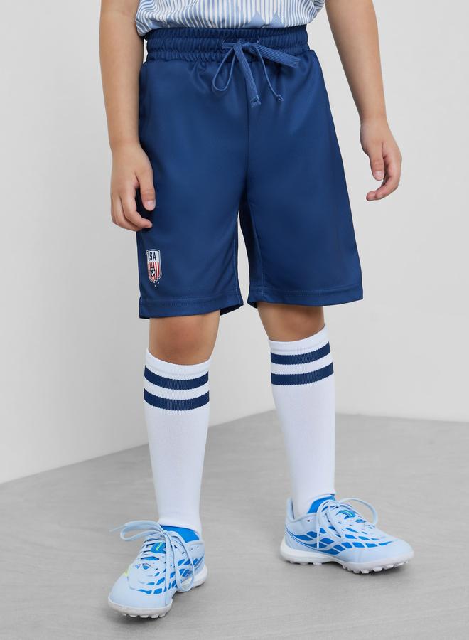 Styli Kids USA Print Jersey T-Shirt and Shorts FIFA Football Set - Image 5