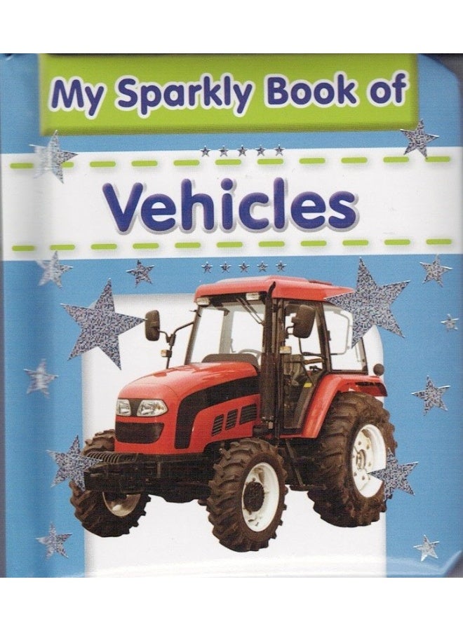 Sparkly Padded Books English: Vehicles - Image 1