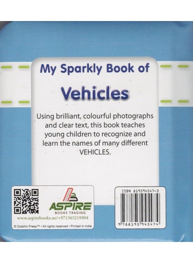 Sparkly Padded Books English: Vehicles - Image 2