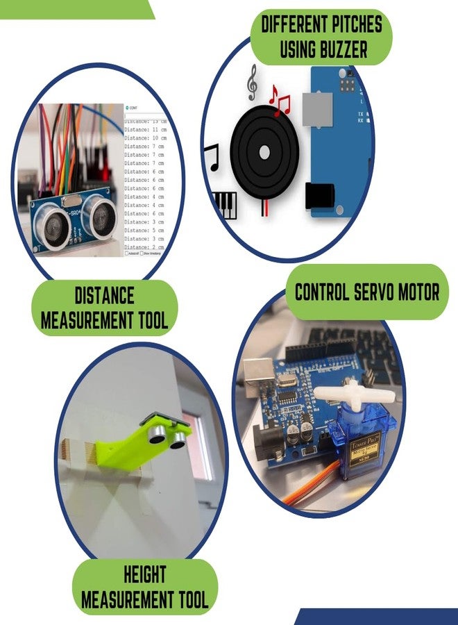 Roboarmy Young Innovator STEM Robotics Kit for Kids Ages 10-15 - 10+ DIY Projects with Ultrasonic Sensors | Build Smart Dustbin, Sonar System, Automatic Door | Arduino Compatible | Video Tutorials | Class 6-9 - Image 4