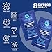 Snugell Dreamstation 2 CPAP Filter Kit Universal Replacement Filters Compatible with Respironics CPAP Machines for Optimal Air Quality 8Pack 2 Reusable 6 Disposable - Image 4