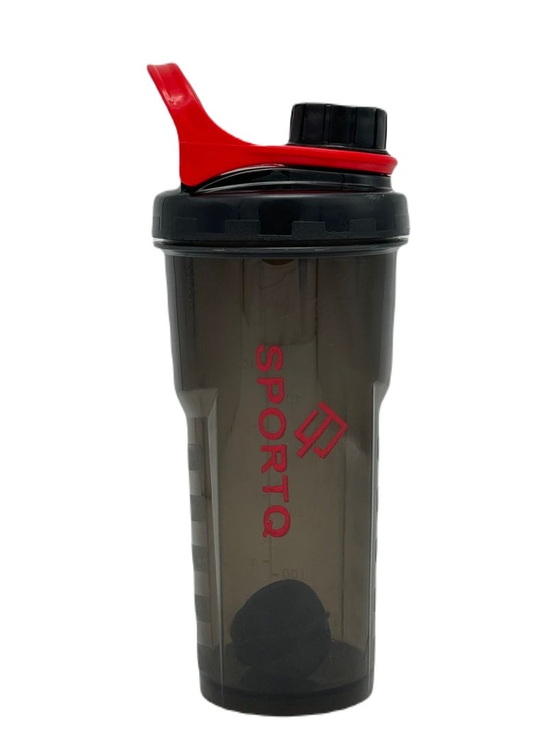 SportQ®Shaker Bottle for Fitness Supplements Leak Proof 100% BPA Free Non-Slip (700ml) - pzsku/ZD70A7665EEC41E3CC0EDZ/45/_/1723970724/7959a661-ce42-464c-89e6-23147e3d6ba4
