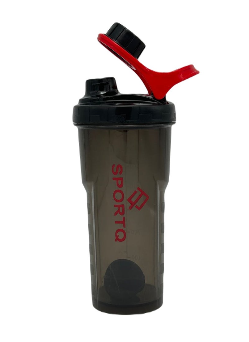 SportQ®Shaker Bottle for Fitness Supplements Leak Proof 100% BPA Free Non-Slip (700ml) - pzsku/ZD70A7665EEC41E3CC0EDZ/45/_/1723970725/6cc4460a-067b-47e1-bc72-7ff939b922fa