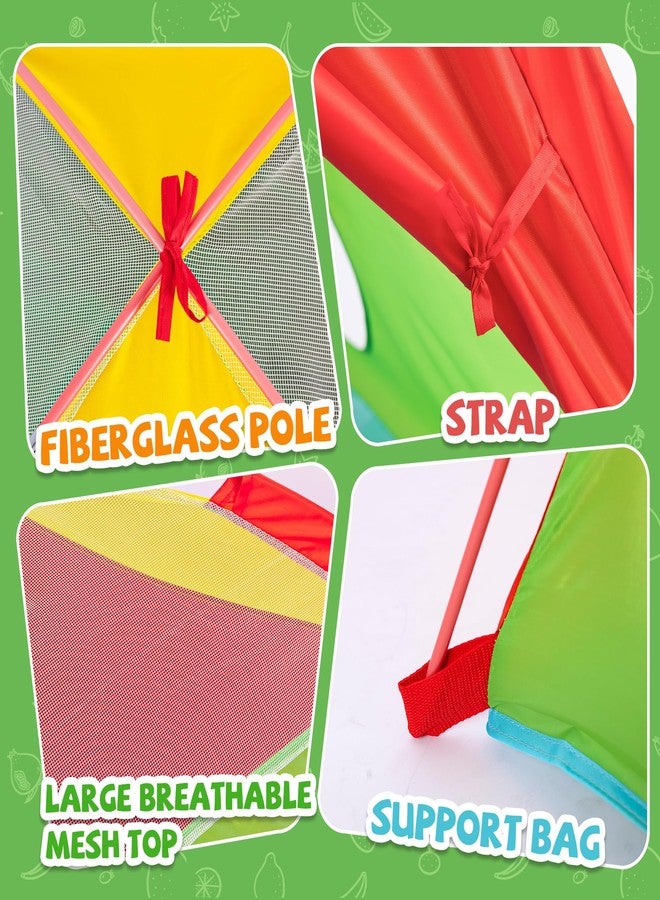 NARMAY® Toddler Play Tent - Primary Colors Dome Tent for Indoor/Outdoor Fun - 45×45×34 Inch - Image 4