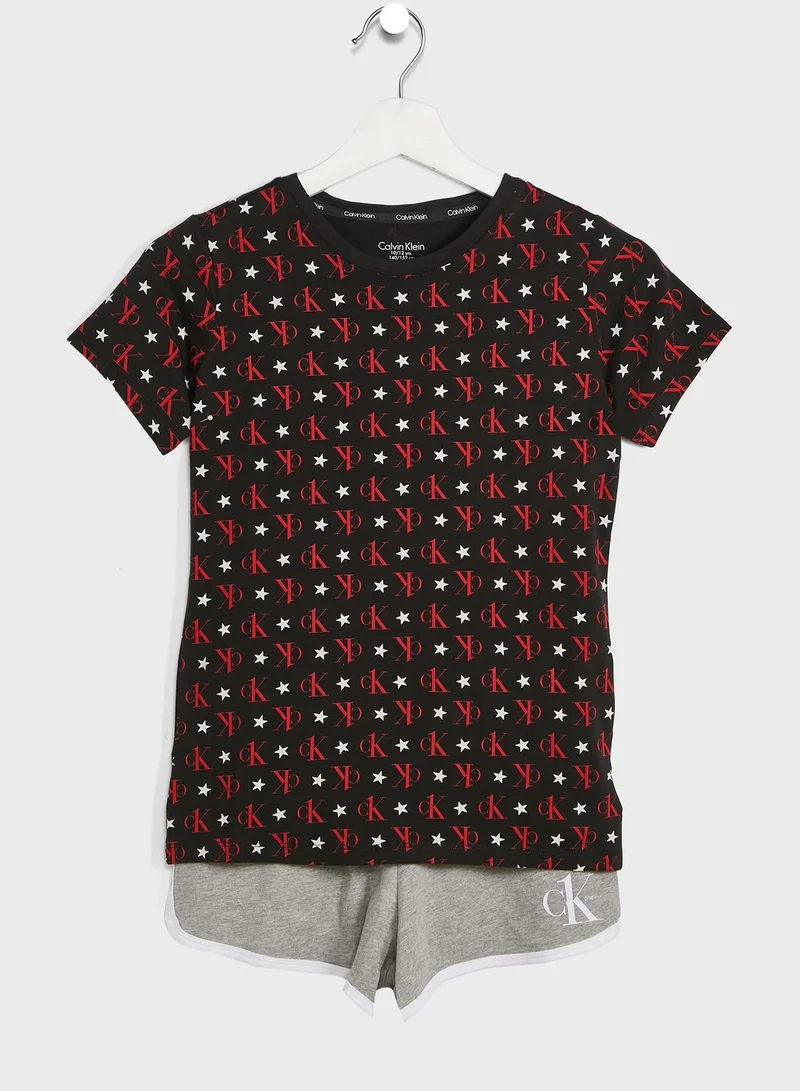 CALVIN KLEIN Youth Essential Pyjama Set