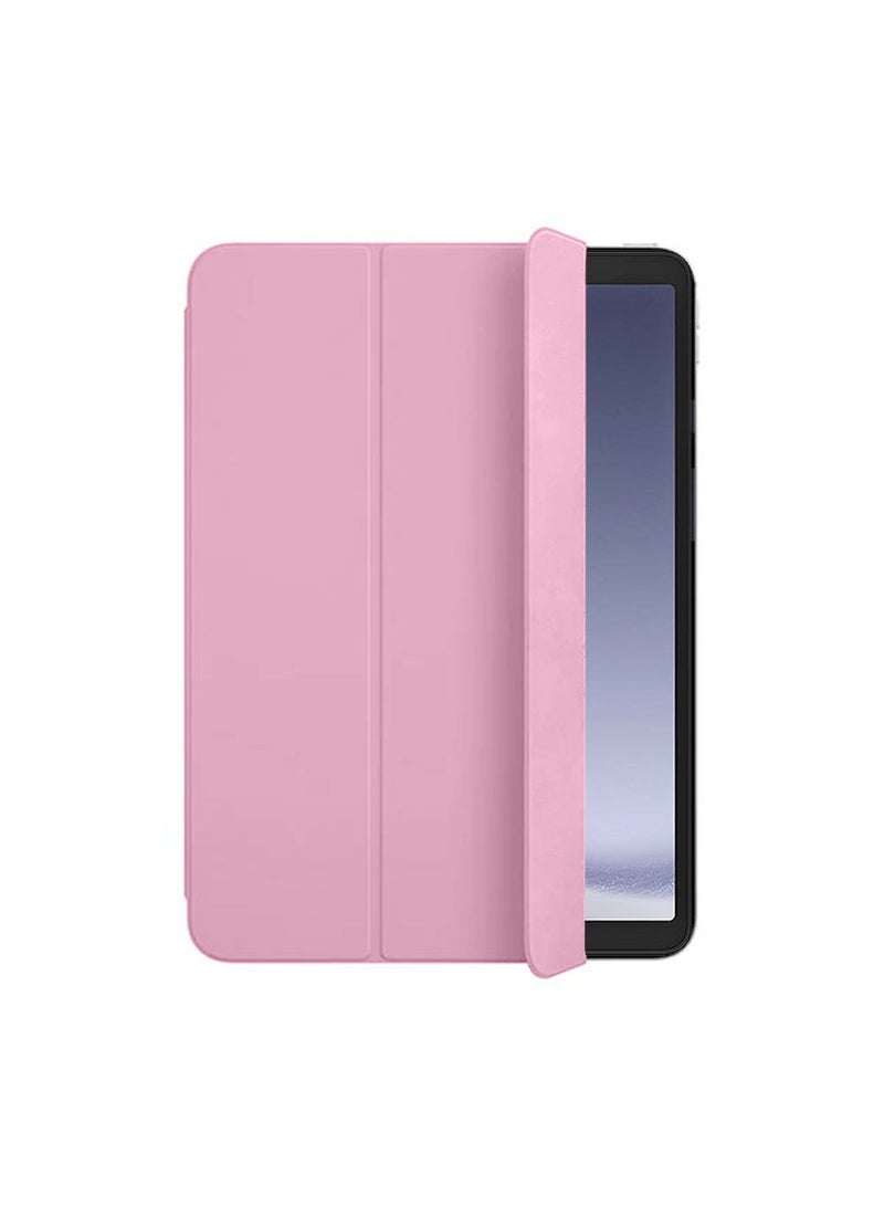 Techie Smart Folio Flip Trifold Case with Pencil Holder and Auto Wake/Sleep Function Cover for Samsung Galaxy Tab A9 Plus 11 Inch 2023 - Pink - Image 2