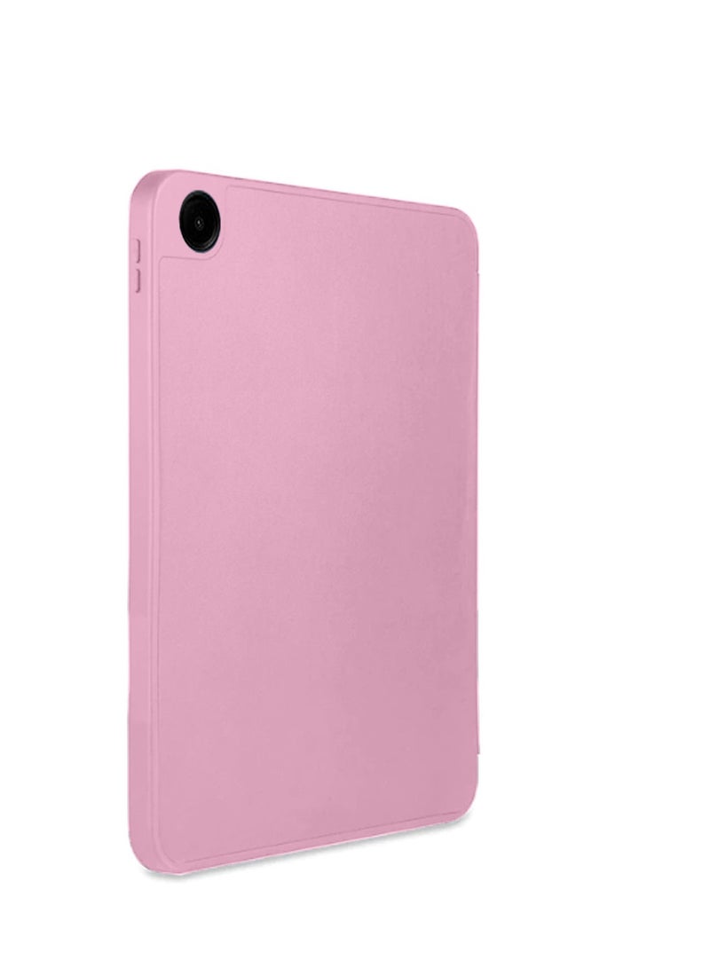 Techie Smart Folio Flip Trifold Case with Pencil Holder and Auto Wake/Sleep Function Cover for Samsung Galaxy Tab A9 Plus 11 Inch 2023 - Pink - Image 5