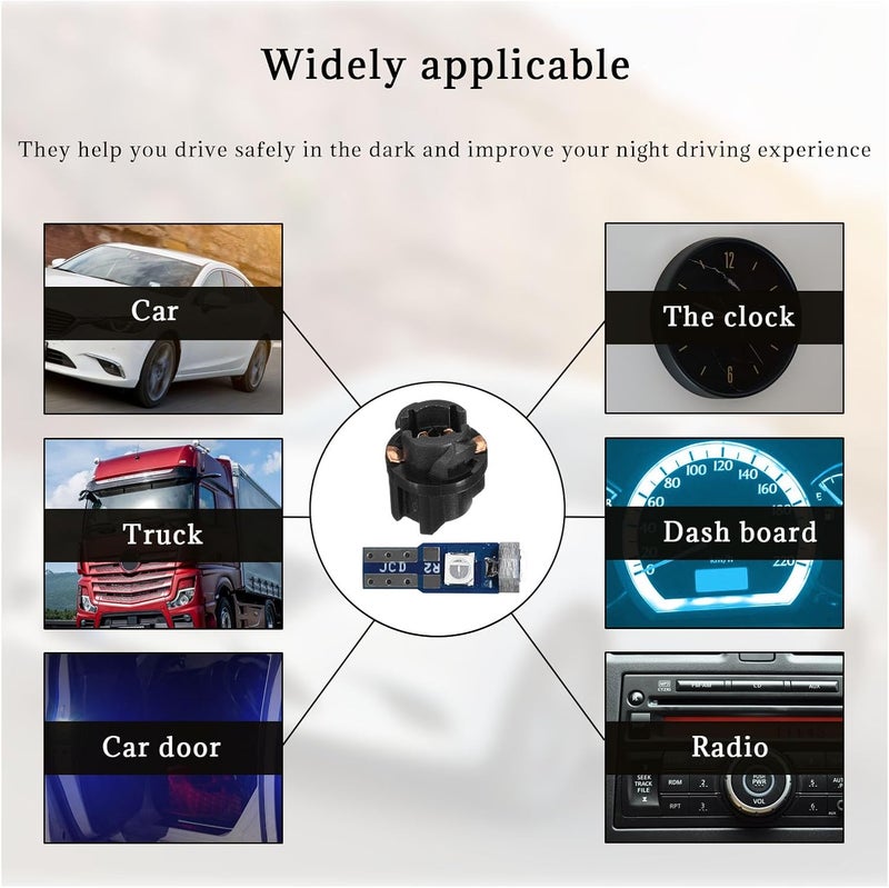 Dickno 20 PCS T5 LED Dashboard Lights - Image 4