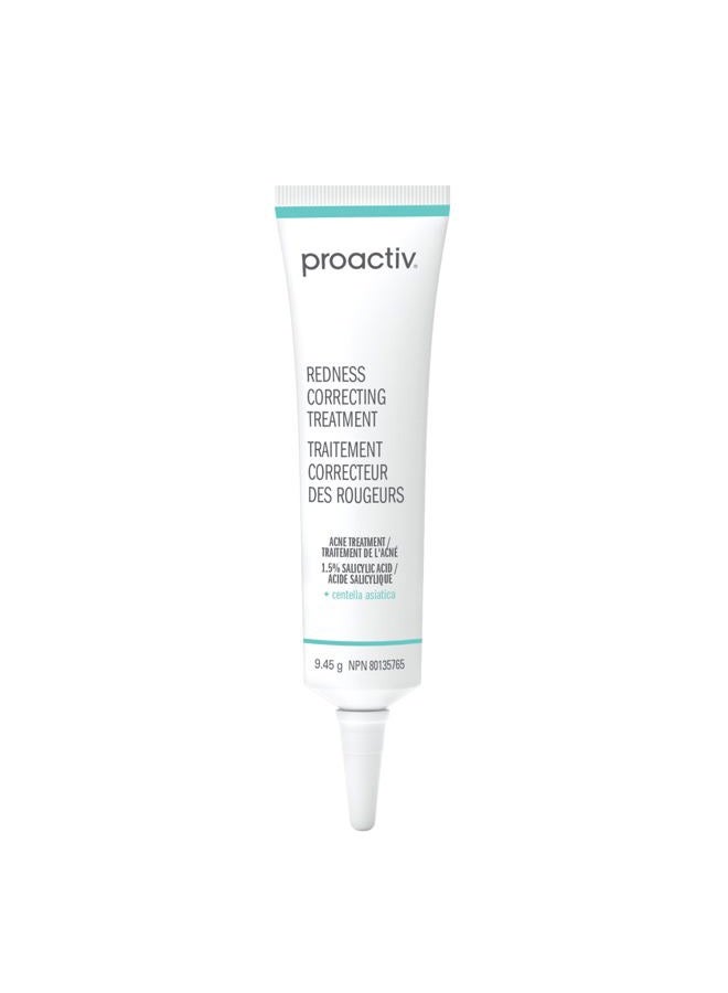 Proactiv Redness Correcting Treatment, Acne Spot Treatment with 1.5% Salicylic Acid, Calms Irritated Skin, Non-Comedogenic, 0.33 oz - Image 1