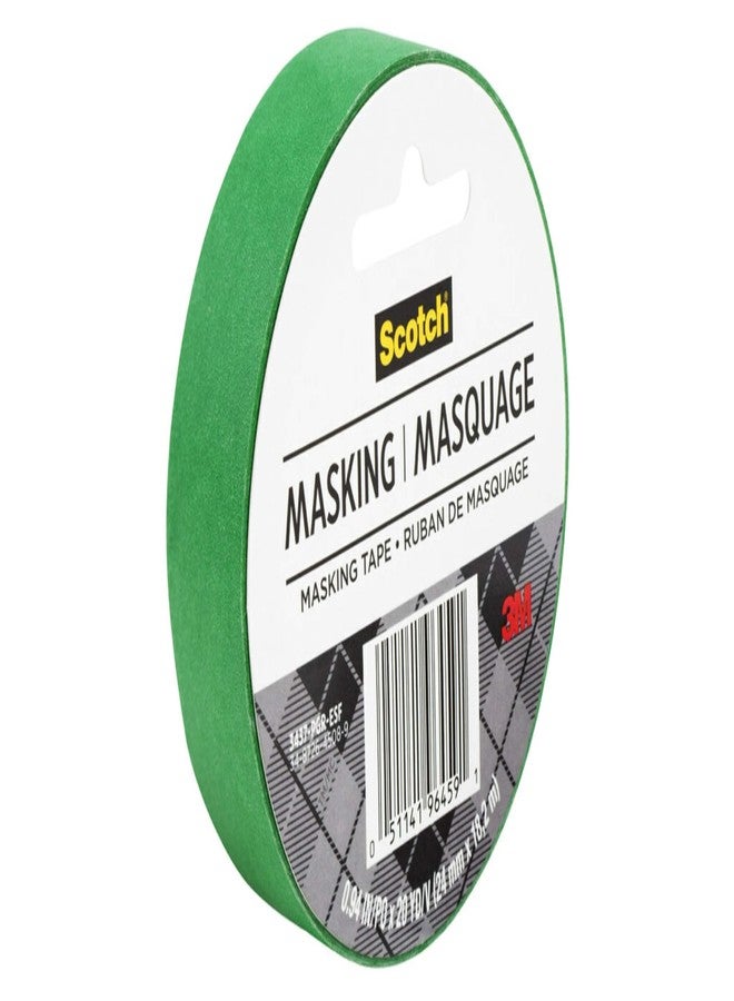 Scotch Expressions Masking Tape, .94 in x 20 yd, Great for Decorating, DIY, and Crafts, 6 Rolls, Primary Green - Image 2