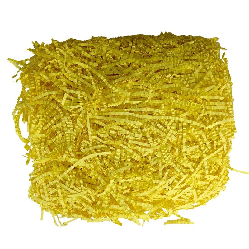 DIY Crafts طقم حرف يدوية من 5 قطع، أصفر، ورق مقطع مموج للتغليف والهدايا - طقم أصفر (طقم من 5 قطع، أصفر) - Image 1