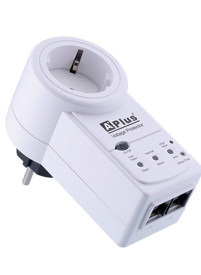 APLUS A Plus Home Appliance Protector 10A Voltage Protector Prevents Damage to Electrica l and Electronic Equipment360 degree plug rotation - Image 5