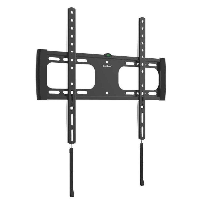 QualGear QGTMF014 Universal Ultra Slim Fixed Wall Mount for Most 32inch to 55inch LED TVs3255 Black UL Listed