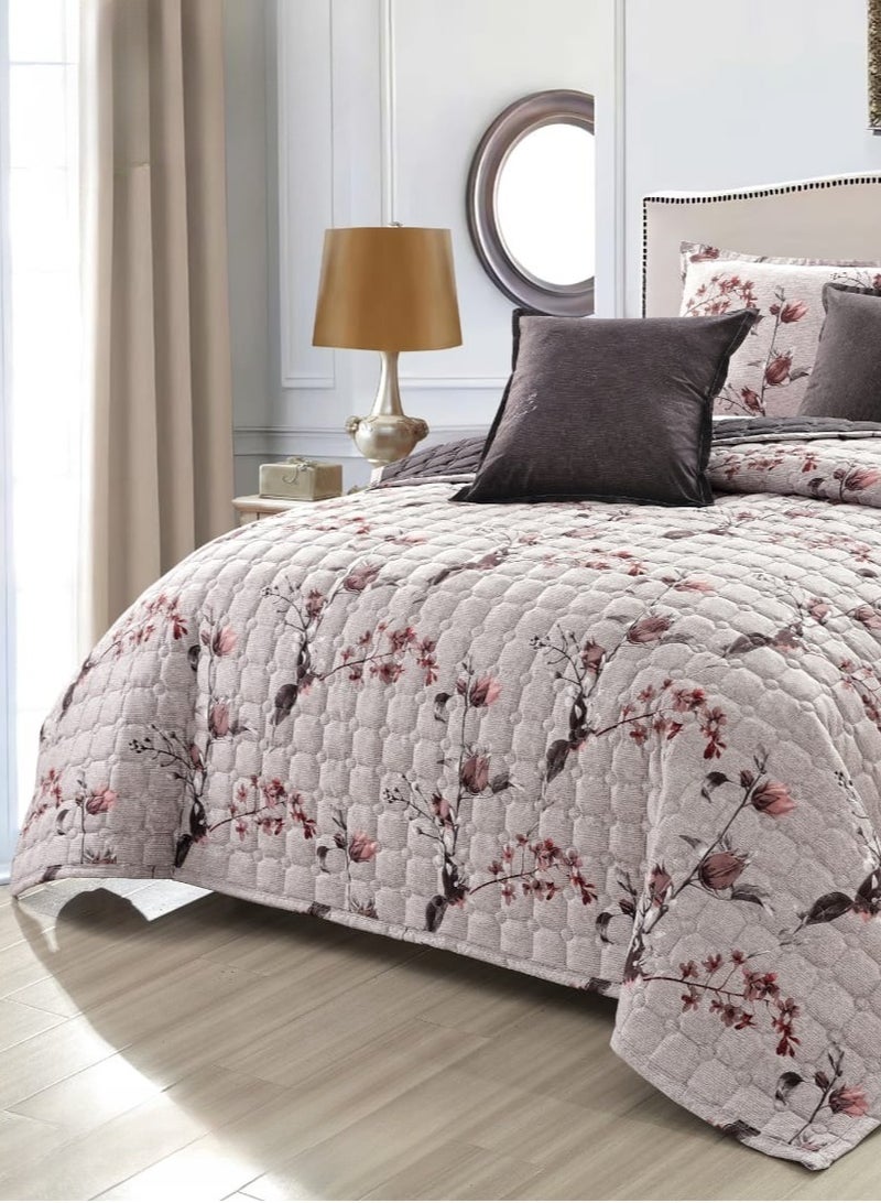 Moon Quilt set, one person, consisting of 4 pieces, polyester comforter, size 160 by 220 cm - Image 3