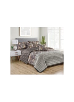 Red Rose Quilt set, one person, consisting of 4 pieces, polyester comforter, size 160 by 220 cm  - Image 1