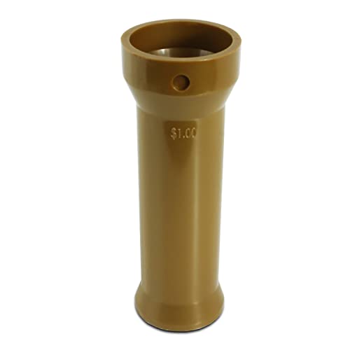 Cassida Dollar Coin Wrapping Tube, fits C500/C850, Dollar/Loonie, Brown (A-C5-100C) - Image 1