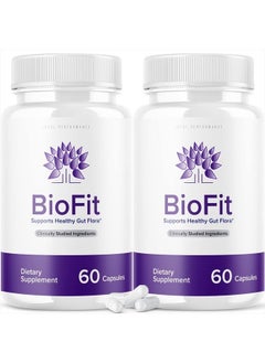 IDEAL PERFORMANCE Biofit Probiotic Pills Bio Fit Supplement (2 Bottles) 