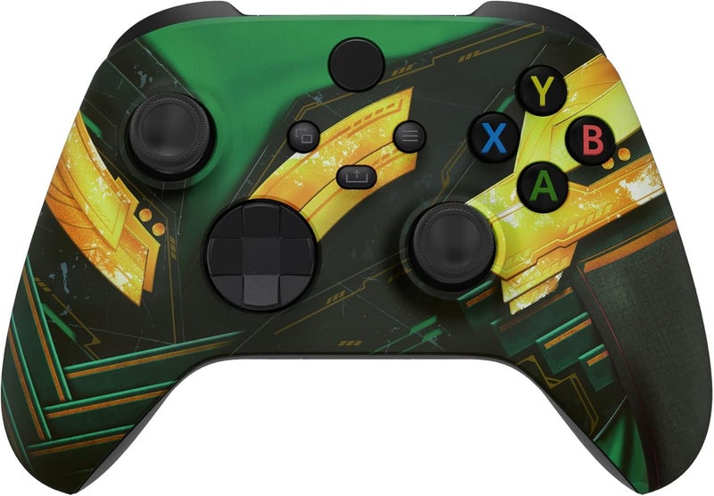 eXtremeRate قشرة غلاف أمامي درع راجناروك لجهاز تحكم Xbox Series X/S، غطاء مخصص لمسة ناعمة لوحة وجه لـ Xbox Series X/S، جهاز تحكم Xbox الأساسي - لا يشمل جهاز التحكم - Image 1
