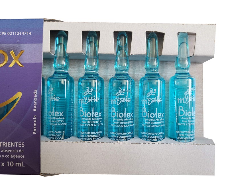 Kleravitex Mystic Biotex Ampoule Anti-Frizz, Restores and Repairs Damaged Hair - Provides Essential Nutrients and Vitamins - Hair Treatment Ampoules With Hyaluronic & Amino Acid (Pack 7) - Image 3