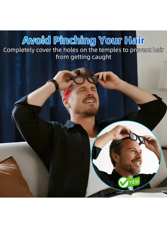 1Pair Eyeglass Ear Grip for Meta Wayfarer/Skyler/Headliner & Gen 2 Smart Glasses Accessories, Anti-Slip Silicone Elastic Eyeglasses Retainers Compatible with Meta Gen 2 Smart Sunglasses - Image 5