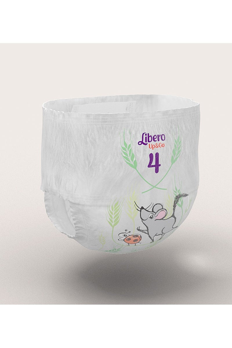 ليبرو حفاضات ليبيرو أب آند جو مقاس 4 (7-11 كجم) 22 وحدة - Image 2