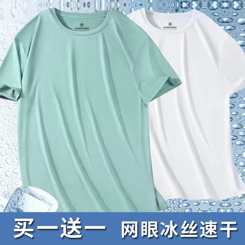 300G heavy apricot pure cotton long-sleeved t-shirt spring and autumn round neck casual loose versatile solid color T-shirt base shirt - Image 3