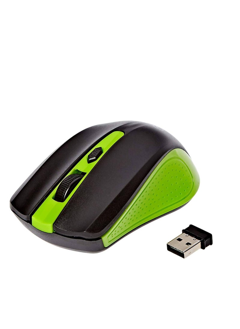 Enet Enet G211-66 Wireless Optical Mouse - Green  - Image 1