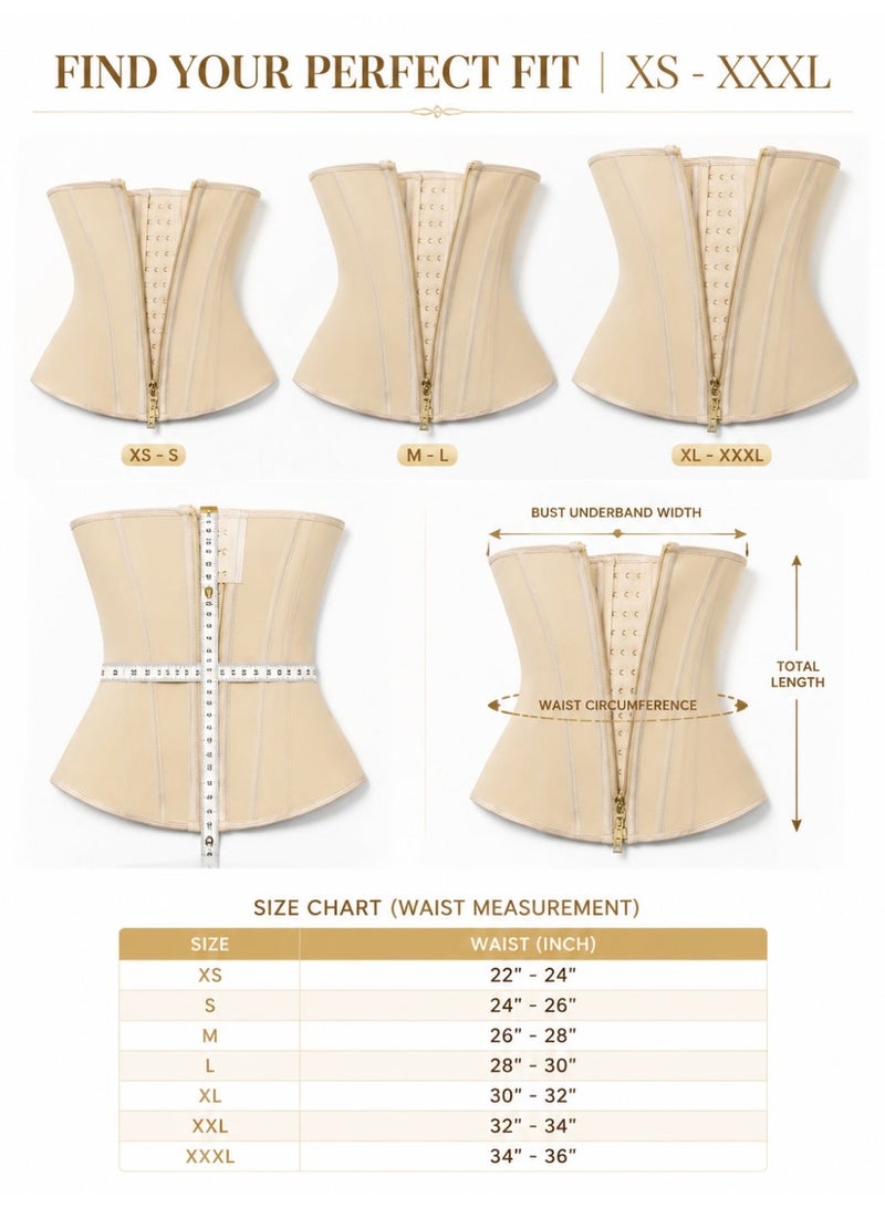 Super Model Double Mesh Waist Trainer for Hourglass Figure - Everyday Slimming & Body Contouring Shaper - Image 4