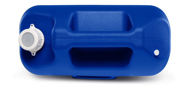 Igloo 6 Gallon Heavy Duty Portable Camping Hiking Water Storage Container, Blue - Image 2