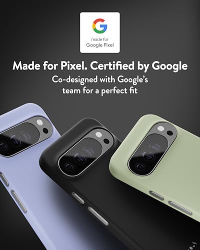 Mous for Google Pixel 10/10 Pro (2025) Case, Compatible with Qi2 MagSafe and Pixelsnap - Super Thin - Anti-Scratch Protective Phone Cover - Smokey Green - Image 2