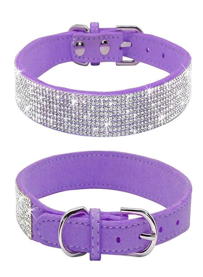 ETOPARS Microfiber Pet Dog Collar Leashes Set, Reflective Dog Collar, Double-Layer Soft Leather Pet Leash, Cat Dog Collar Leash Set, Pet Collar Leash for Small & Medium Dogs - Image 2