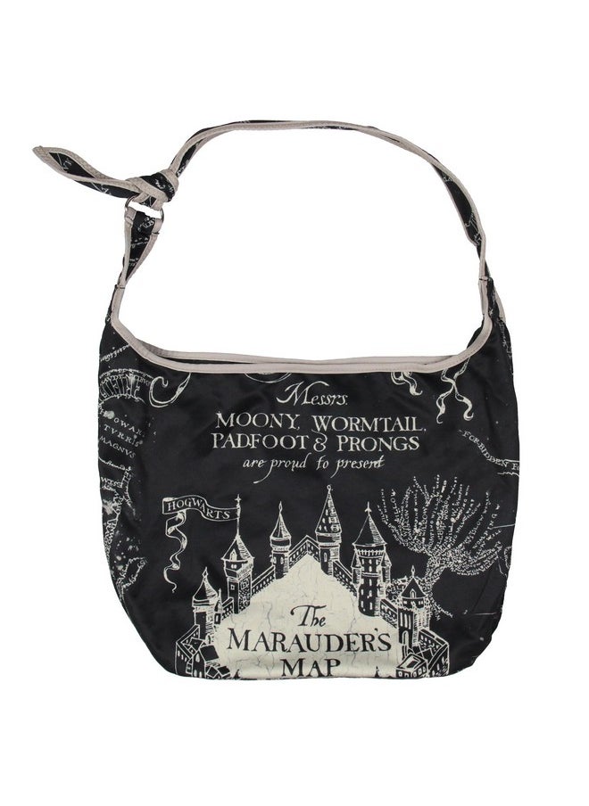 Bioworld - Harry Potter The Marauder'S Map Hogwarts Shoulder Crossbody Purse Hobo Bag Adjustable Strap - Image 1