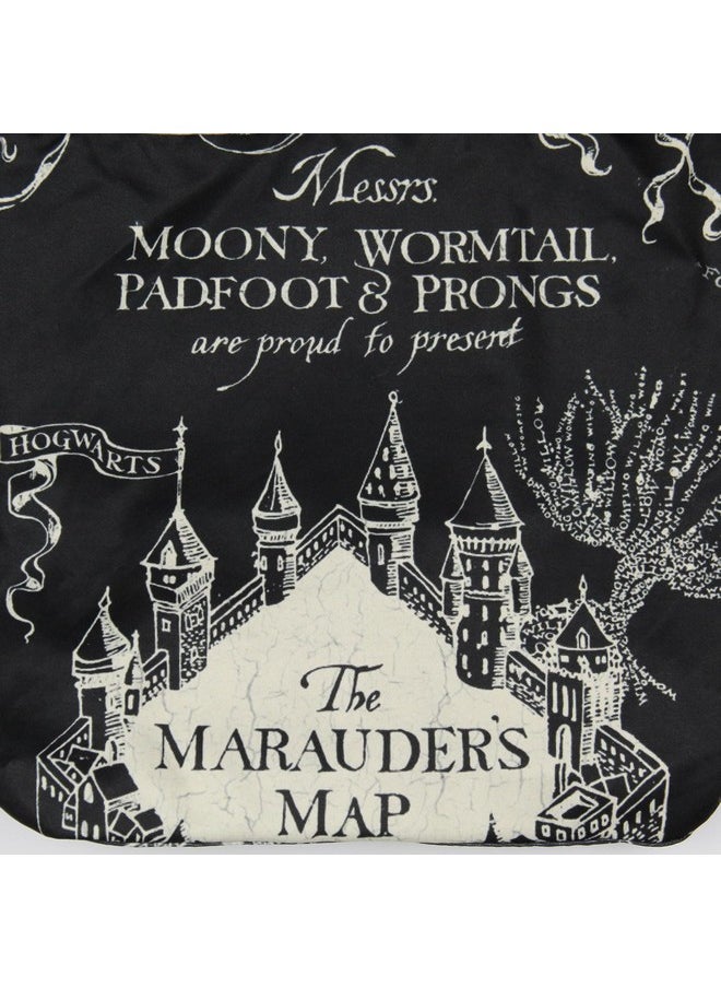 Bioworld - Harry Potter The Marauder'S Map Hogwarts Shoulder Crossbody Purse Hobo Bag Adjustable Strap - Image 1