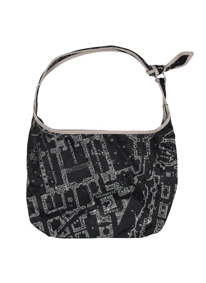 Bioworld - Harry Potter The Marauder'S Map Hogwarts Shoulder Crossbody Purse Hobo Bag Adjustable Strap - Image 1