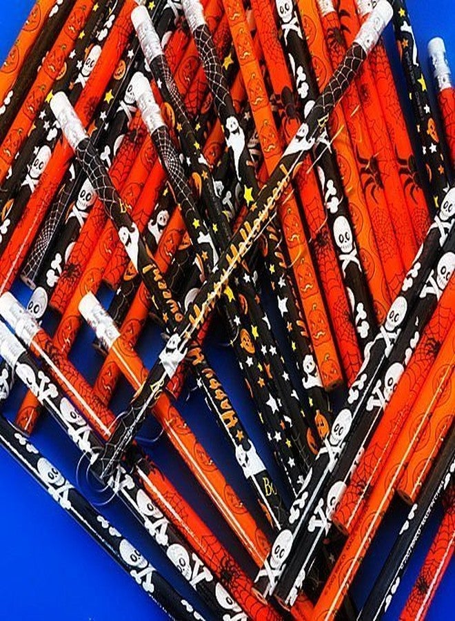 Halloween Holiday Theme Pencils 24 Pack - Varied Styles