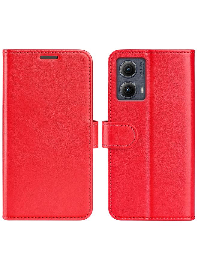 S-TOP Case For Motorola Edge 5G 2024 R64 Texture Horizontal Flip Leather Phone Case - Image 1