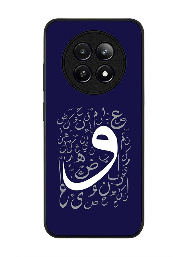 Stylizedd حافظة سوداء متينة لهاتف Realme 12 / Realme 12x، حافظة مرنة رفيعة بحواف مطاطية مضادة للسقوط - Wow - Image 1