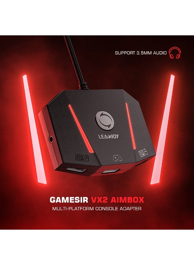 general محول وحدة التحكم الاحترافي VX2 AimBox - محول وحدة تحكم متعدد المنصات يدعم PS4 و PS5 و Xbox One و Nintendo Switch و Xbox Series X - Image 4