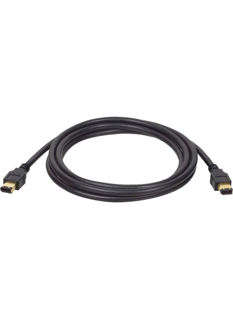 Tripp Lite كابل FireWire IEEE 1394 من Tripp Lite (6pin/6pin) بطول 6 أقدام (F005-006)